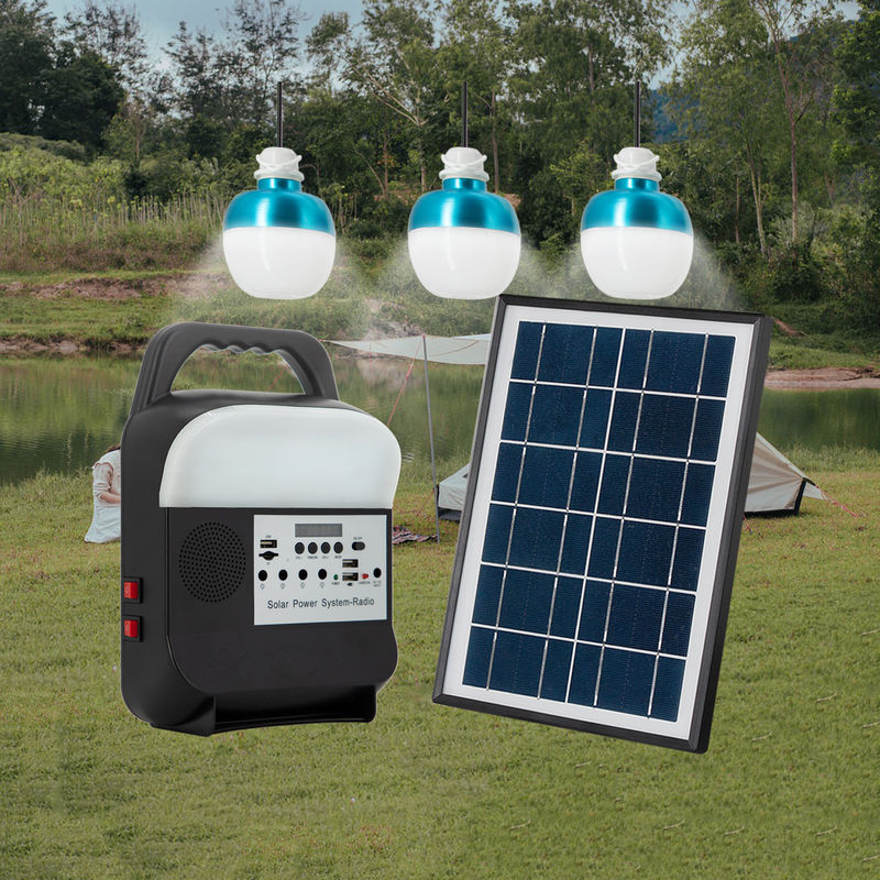 Waterproof Wall Bracket Solar Light Lighting System IP65 DC 49.5cm*40.5cm*46cm