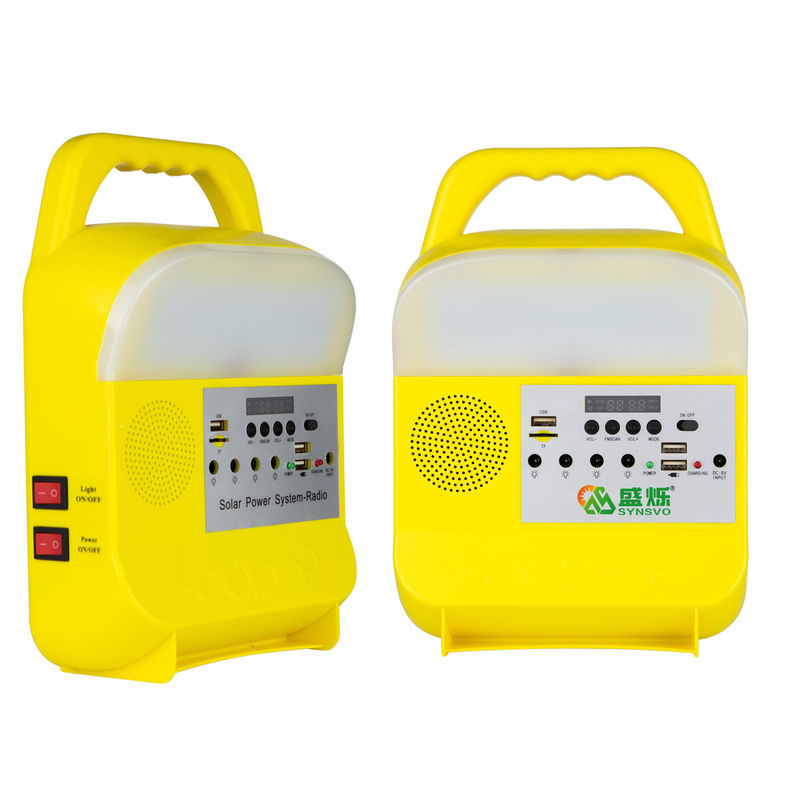 Off Grid Energy Power Bank Generator Kit Small Portable Home Solar Led Light Bulb System