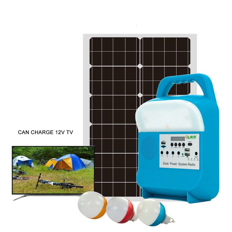Fashion Design Rechargeable Sun Power Generator Solar System Light Portable Power Station Mini Solar Light System
