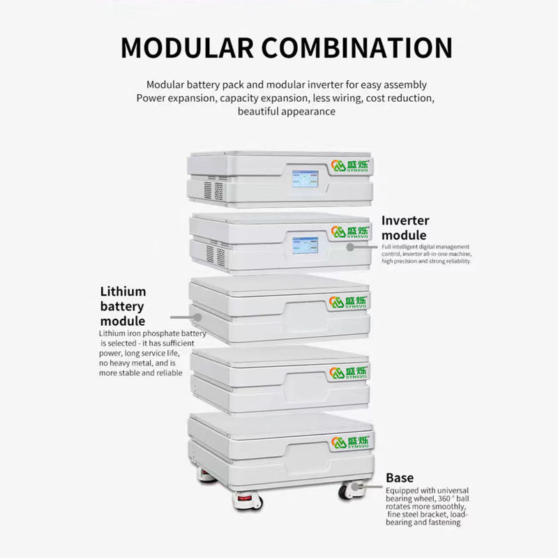 Lithium Batteries Portable Solar Energy Generator 5KW 10KW For TV Lights For House