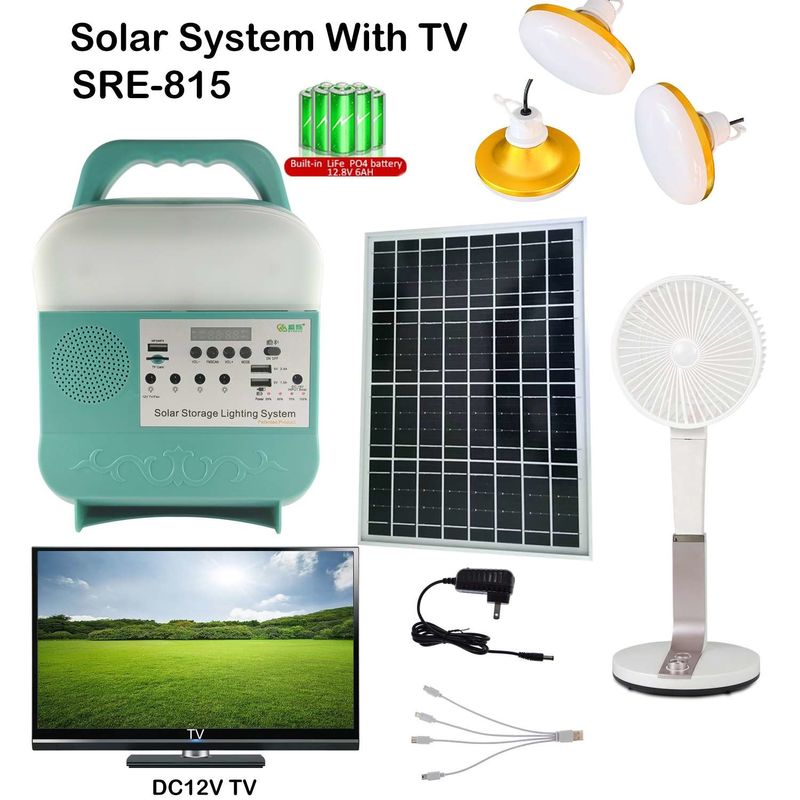 Switch Portable Solar Camping Light Waterproof Level IP65 For Off Grid Solar Power System