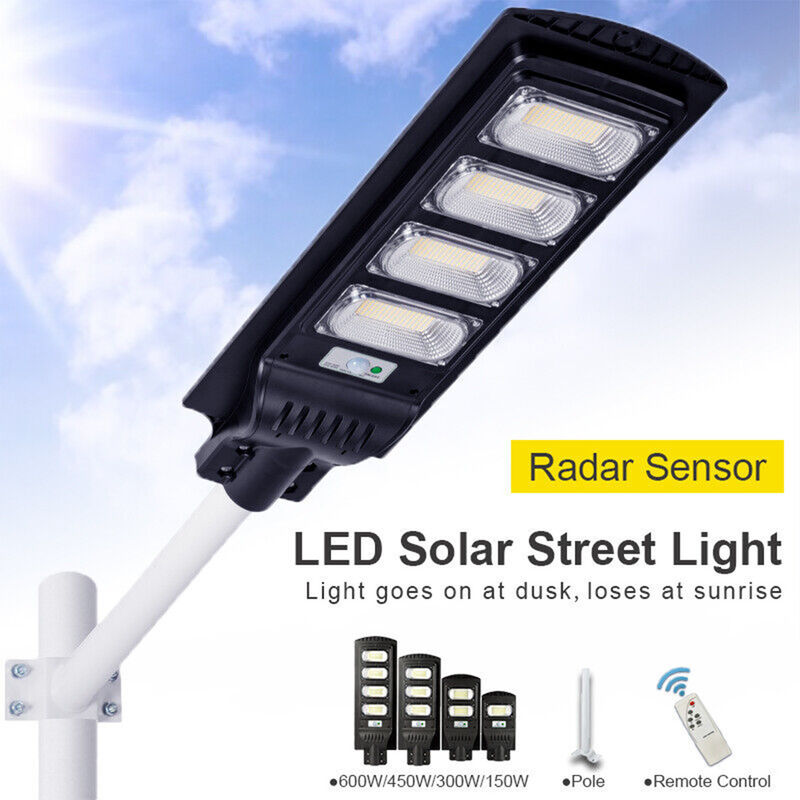 Community Park Landscape Light Solar Motion Lights Outdoor Garden Energy Saving Street Light Outdoor Light