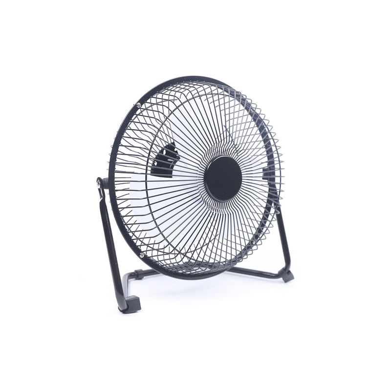 Wholesales Office Home Solar Battery Rechargeable Table Fan DC Table Desk Fans Use Emergency Led Light USB Charge