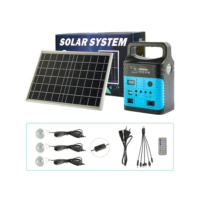 Solar Charging 30W Solar System Home Solar Panel System Roof Mounting Solar Energy Systems