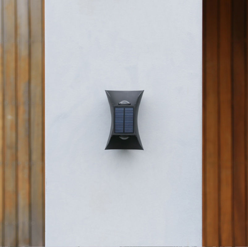5V / 70ma Solar LED Wall Lights Lamp Outdoor Exterior Fixture For Indoor