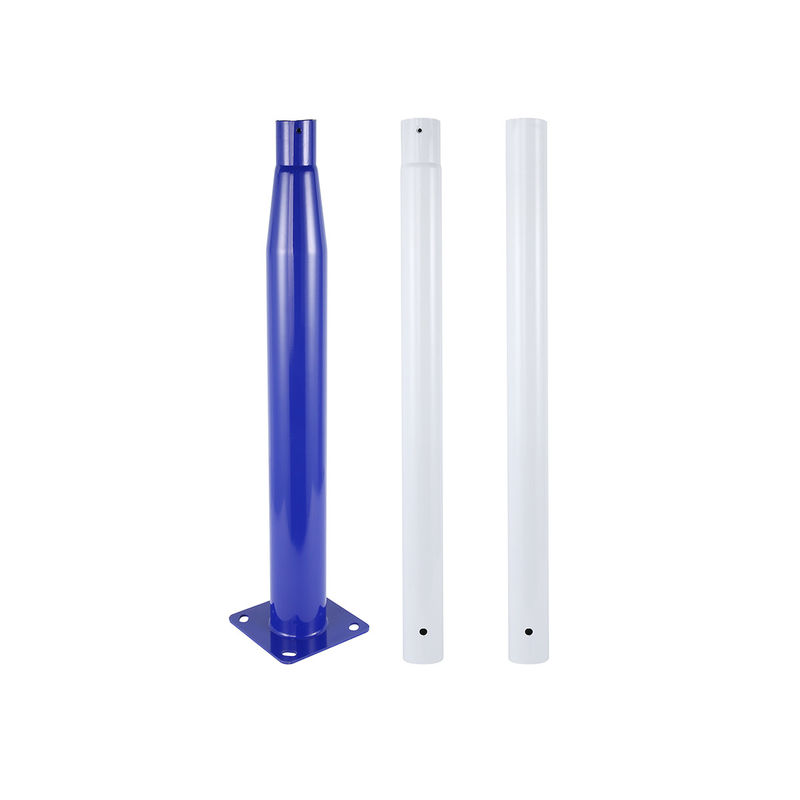 3m 4m 6m 8m Street Light Pole Garden Aluminum Stepped ODM For Outdoor