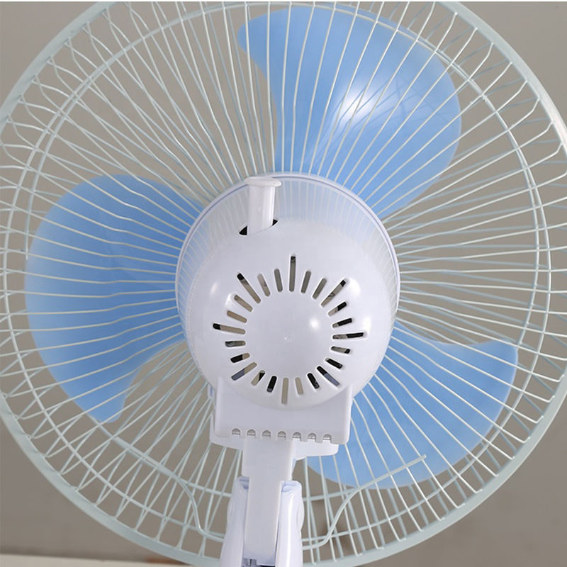 15W Solar Powered Outdoor Fan 3 Gears Adjustment For Home Pedestal Fan