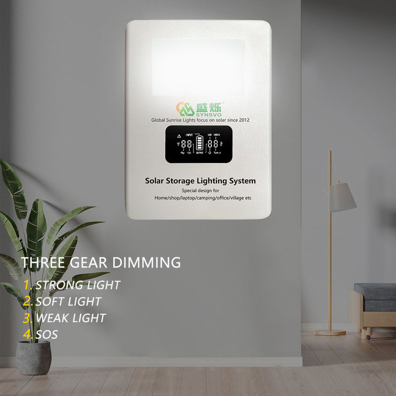 97% Efficiency Solar Panel Energy System with 16V 12.5AH and 16V 25AH Battery Packaged in Carton Box 938