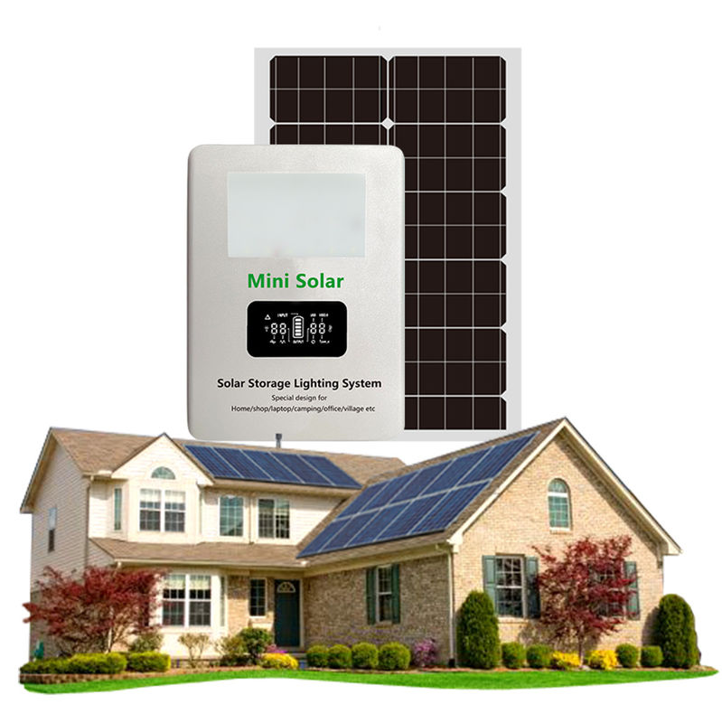 Retail Box Solar Panel Kit With Battery Inverter Output 3.2~3.6A Panel