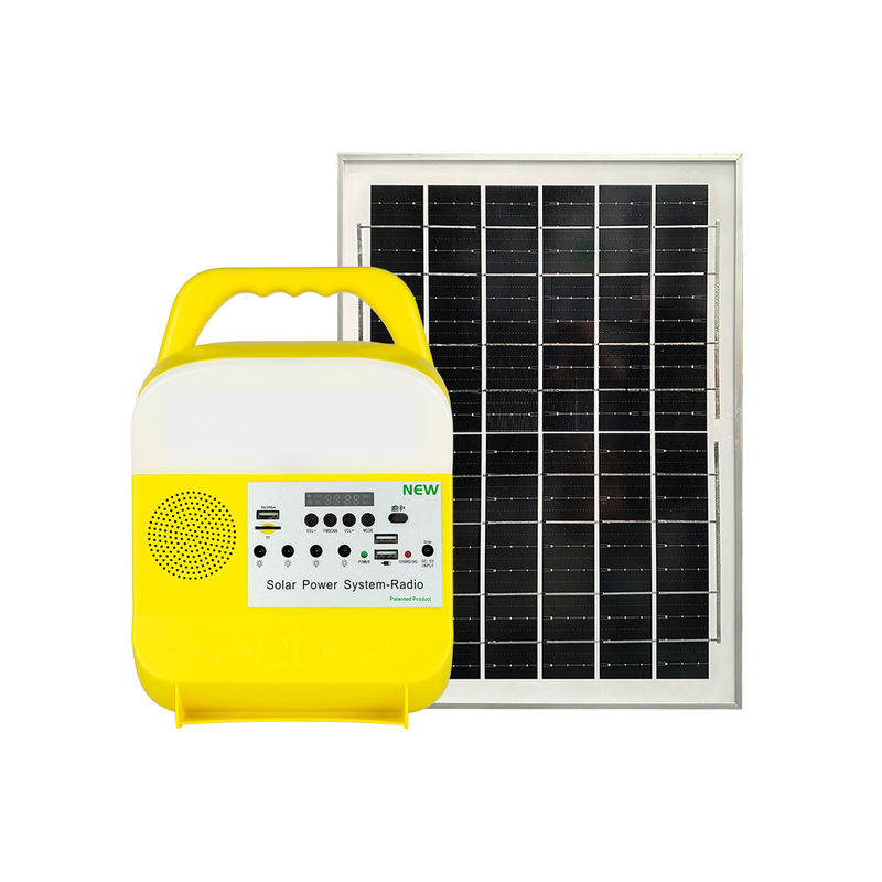 8000mah Solar Lights Bulbs 5W/*3Pcs LED 17.1*8*25cm SRE-6820 Indoor Powered