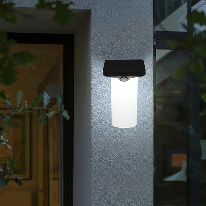 Motion Sensor Solar Wall Light 12.7*10.5*16.6cm 3.7V/1200mAH 59*55.4*42.5cm