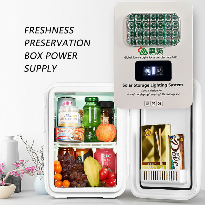 White 16V 12.5AH/25AH Portable Solar Generators With Battery Capacity 2600mAh