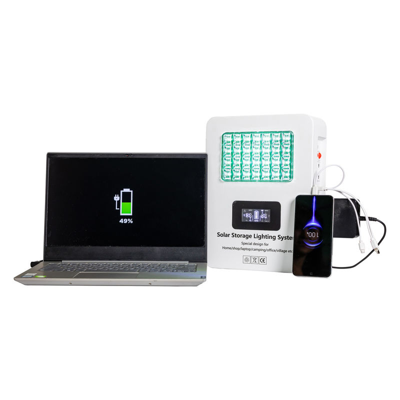 22*30cm White Portable Solar Generators With Charge Time Of 6-8 Hours Solar Products For Home And Camping