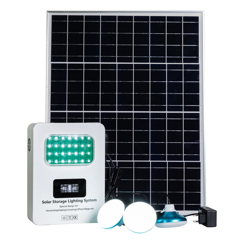 SRE-938 Reliable Portable Solar Generators 12V 25AH Battery Capacity And Monocrystalline Solar Panel
