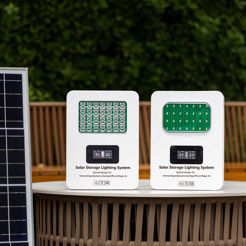 White Portable Solar Generating Systems With Battery Capacity 12V 12.5AH Solar Products 2023 New Arrivals