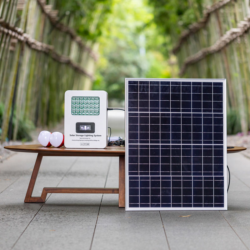 White Portable Solar Generating Systems Output Voltage 5v 9v 12v 220v
