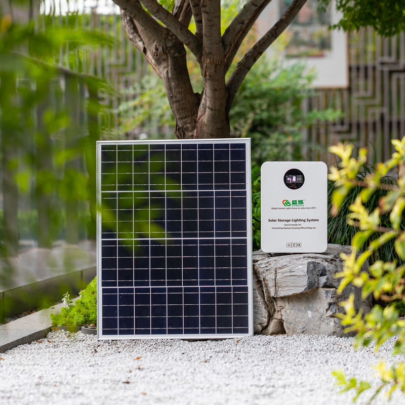 White Portable Solar Generating Systems Dependable And Long-Lasting Big Solar Power Generators
