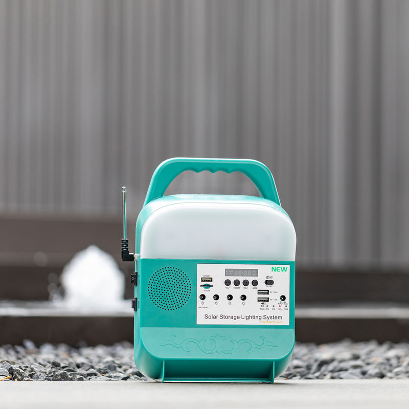 12.8V 10000mah Battery Capacity Solar Home Lighting System With IP Rating 65 Offgrid Solar Power System Home
