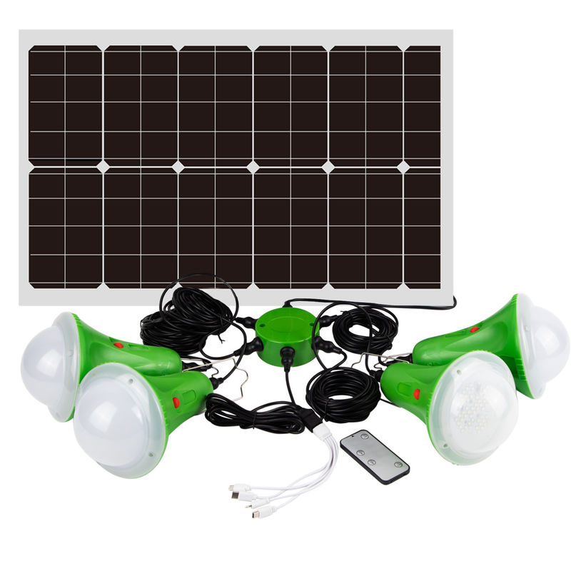 5V-6V Portable Solar Camping Light 6500-7000K Color Temperature