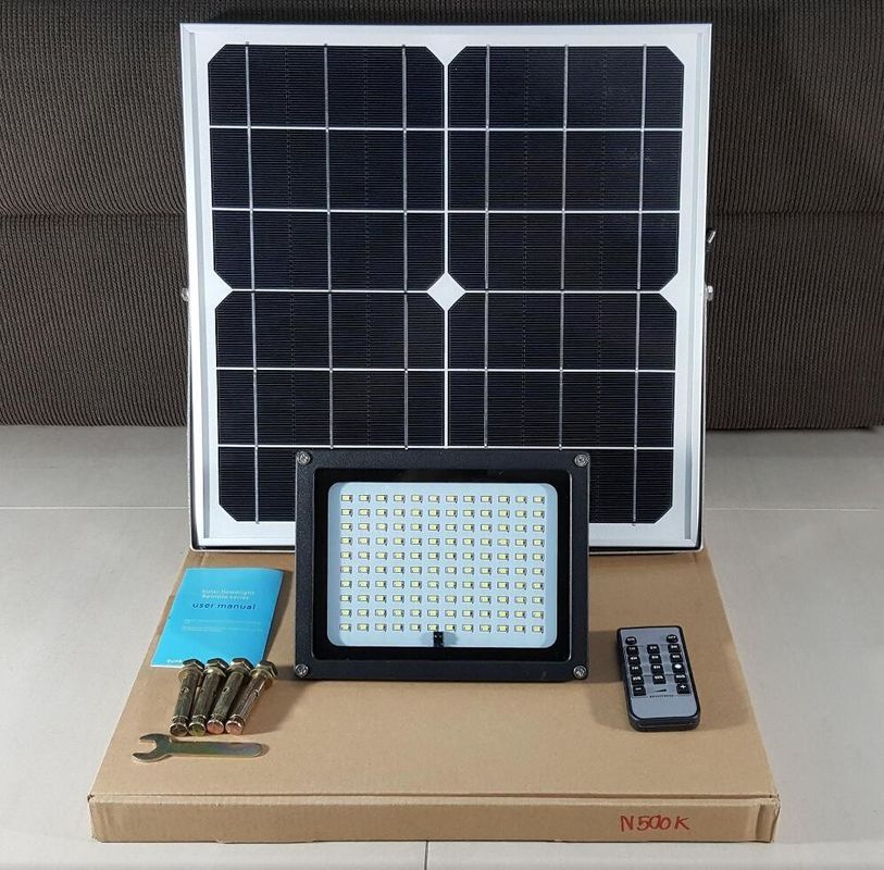 100W Jd-8840 Solar Flood Light Garden Cool White 8PCS LED Energy Saving Solar