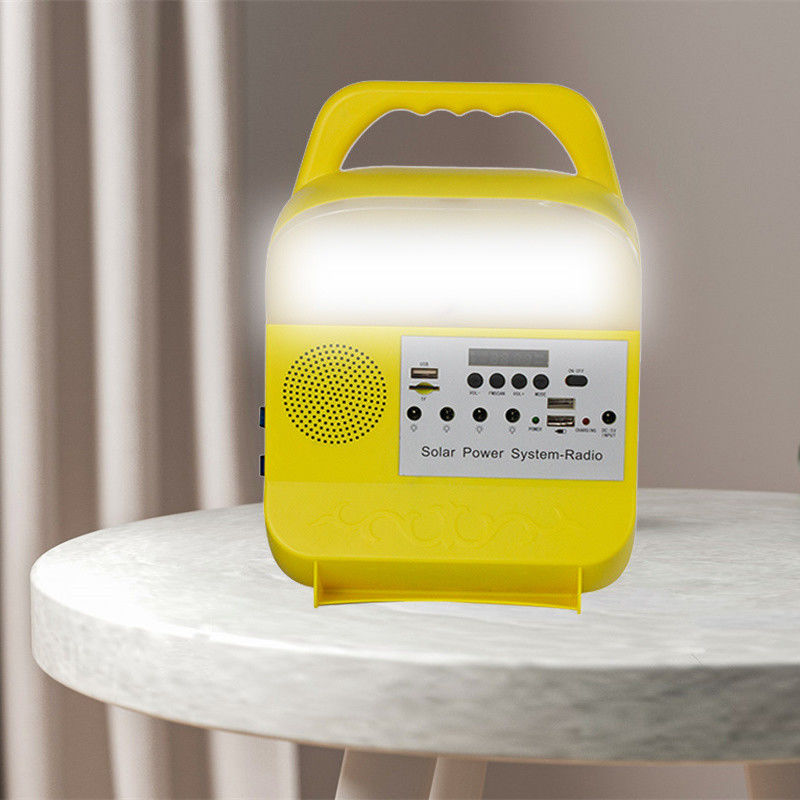 Solar Power Lighting System solar charger with Radio portable solar panels panel solar system