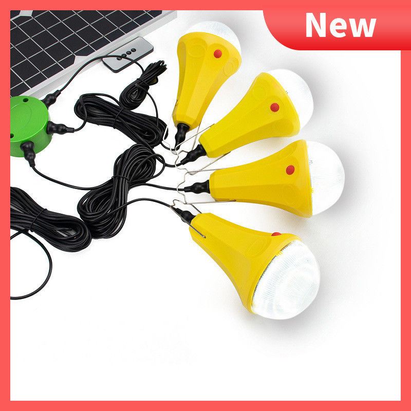 Remote Control 435lum Solar Mini Home Lighting System 14Hrs To 48Hrs Working Time