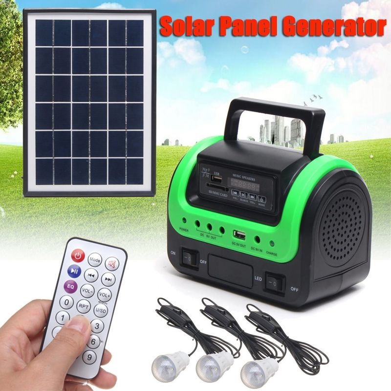 Original Power Solution Solar Home Power Station, New Mini Solar Home System with Cheap Solar Lights