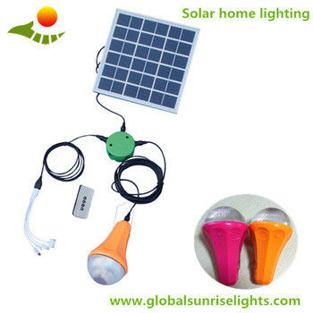 Global Sunrise 6W 6V Solar Panel Led Light Kit 11Hrs To 30Hrs Working Time