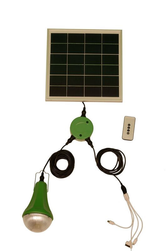 Global Sunrise 6W 6V Solar Panel Led Light Kit 11Hrs To 30Hrs Working Time