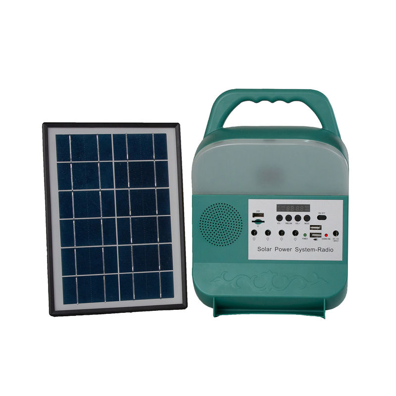 6000mah Solar Garden Light 5 Watt Solar Panel LED Lamp For Power Shortage Area