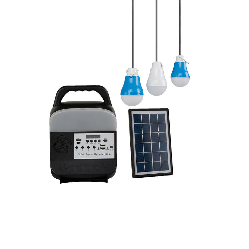 15 Hours Solar Powered LED Lights 5W Portable Solar Lights For Home