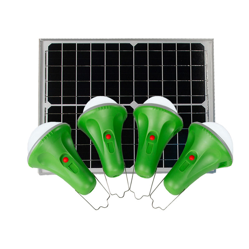 Portable Solar Residential Light 8000mah Battery Lights Solar Panel light 4lamps SRE-99G-4