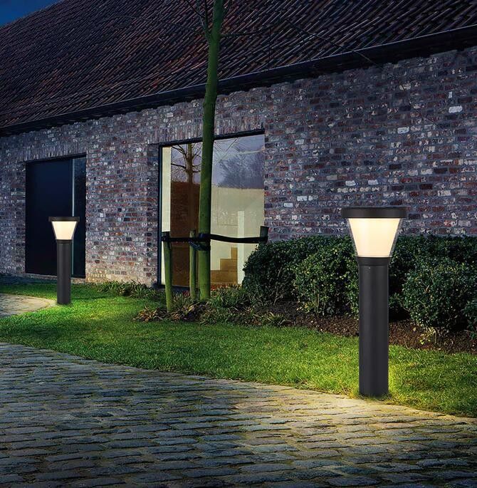 Bright White 12Hrs 100LM Solar Street Light Outdoor Decorative Solar Garden Lamp
