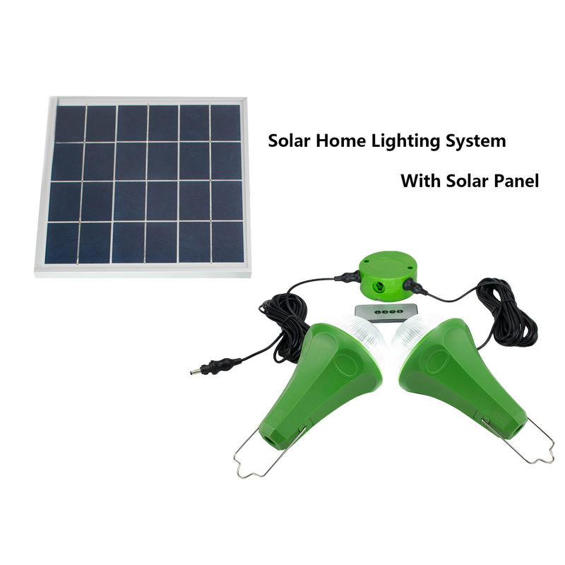 2pcs*3W Portable Solar Bulbs For Home Outdoor Camping Lighting System