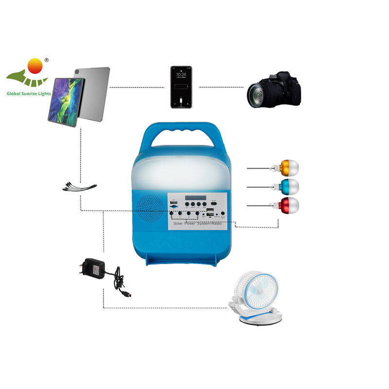 China Solar Home Kit Light Professional Manufacture New Design Solar Light System Solar Portable Power Station