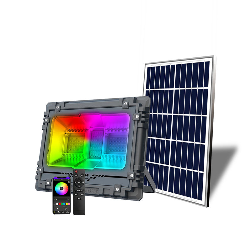 Outdoor Solar Billboard Light IP65 200w 300w 500w 800w RGB Led Solar Spot Light