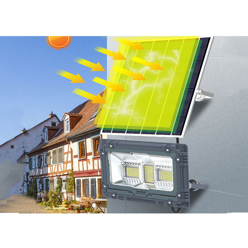 Synsvo Solar Power LED Floodlight Off Grid With 500W Sensor Solar Billboard Light