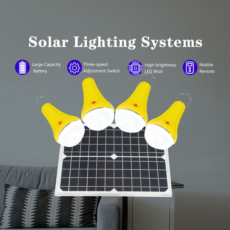 IP65 Waterproof Solar Powered LED Lights For Garden With White Source Outdoor System