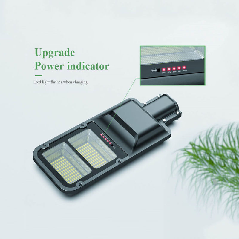 100W Outdoor Solar Street Lamp Type C Waterproof Powered LED Light