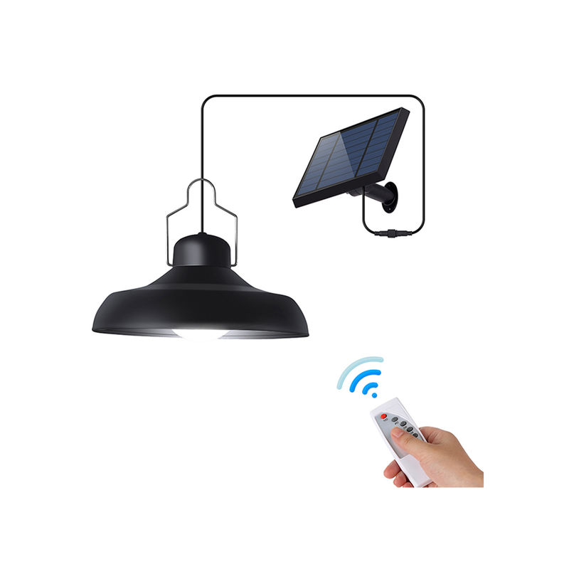 Work LED Shed Solar Light Kits 6500K For Camping Yard Solar Garden Lamp
