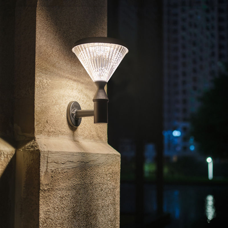 DC 6V High Brightness 5w Solar Wall Light Outdoor Wireless Safety Lamp SMD2835