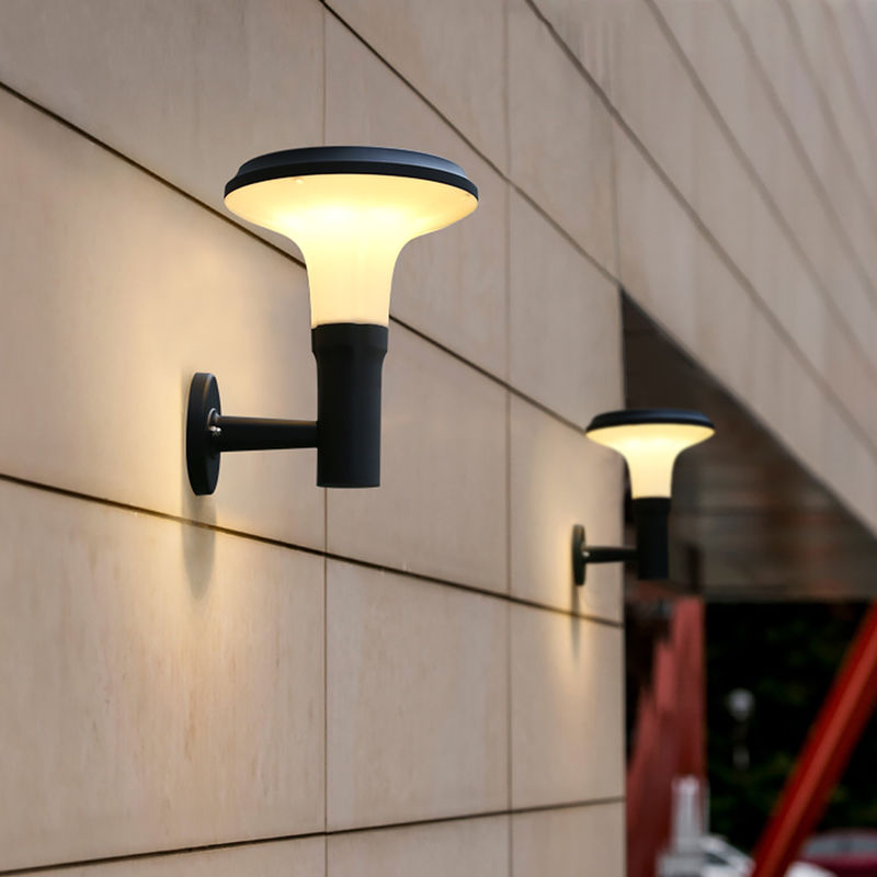 Waterproof Porch Lamp Wall Mounted Aluminum Exterior Wall Lamp Small Outdoor Lamp For Garage Door