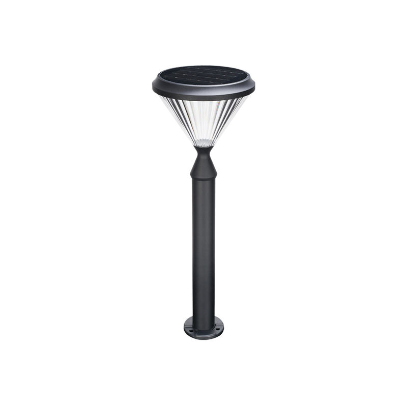 Aluminum Waterproof 3.2V Solar Wall Garden Light 50000H Post Pillar Pathway Decoration
