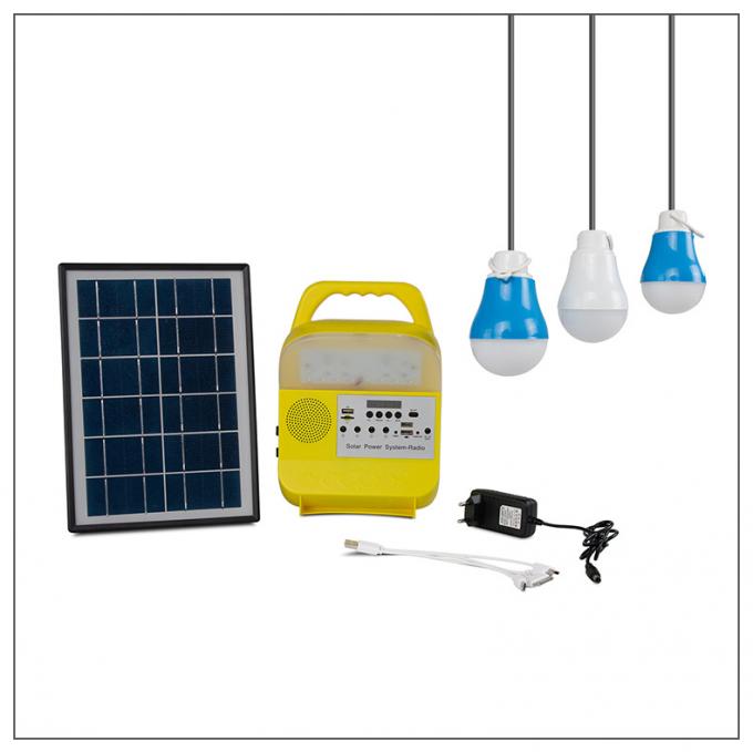 Chargeable Portable LED Solar Energy Small System Reading Entertainment Lighting Multifunctional Lamps