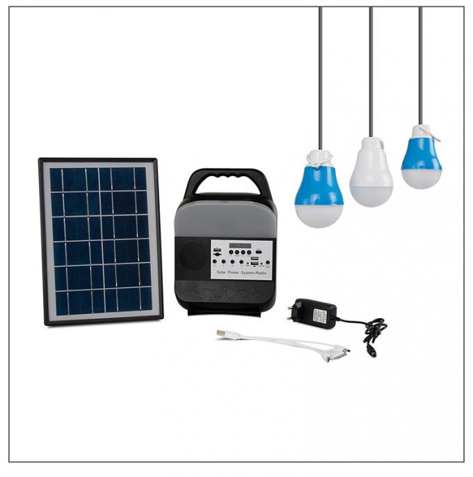 Chargeable Portable LED Solar Energy Small System Reading Entertainment Lighting Multifunctional Lamps
