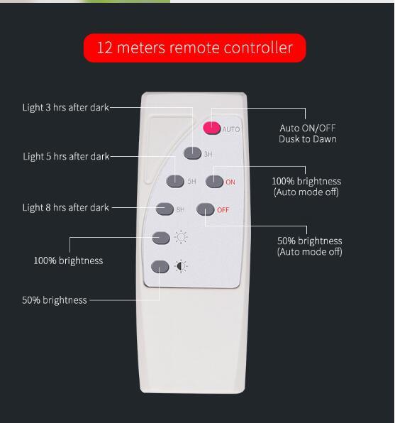 Garden LED 25W 60W 100W Jd-8840 Solar Light