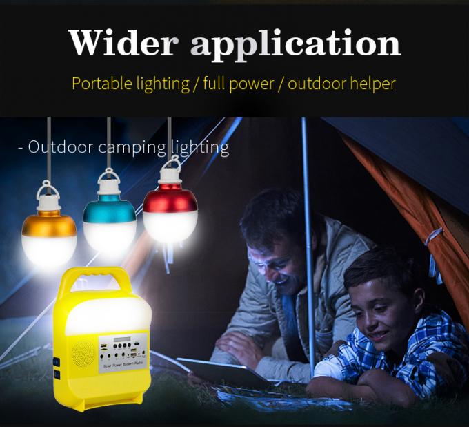 Solar Power Lighting Blackout Emergency Night Market Stall Fishing Friends Night Fishing Car Maintenance Remote Control Lamp