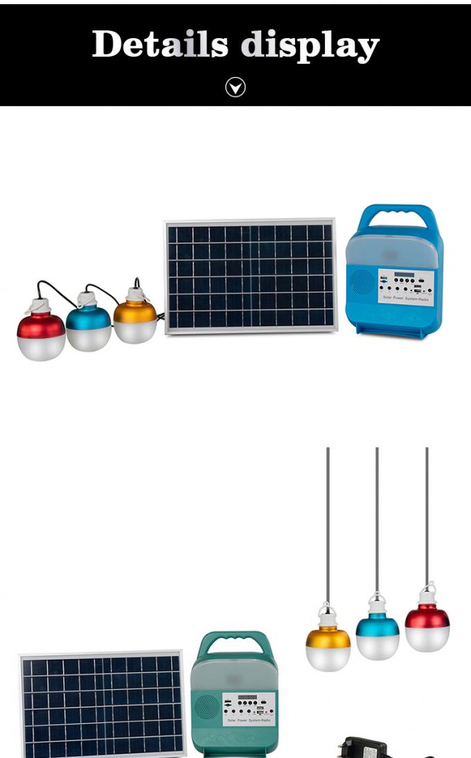 Solar Power Lighting Blackout Emergency Night Market Stall Fishing Friends Night Fishing Car Maintenance Remote Control Lamp