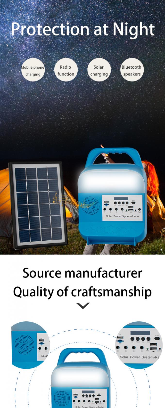 Solar LED Lighting Equipment Multi-Purpose Solar Car Lighting Mountain Solar Household Lighting