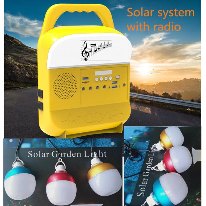 Energy Saving Lamp Multi-Function Lighting System Strong Light Solar Outdoor Mobile Power Supply Night Market Floor Lamp